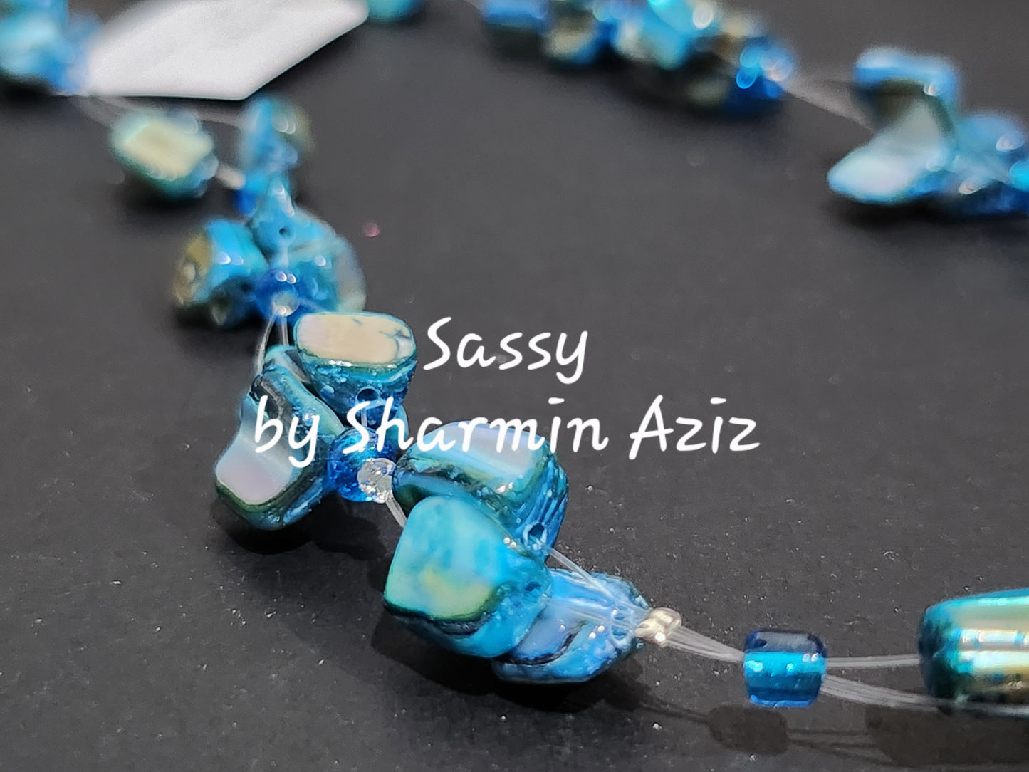 Azure Cascade Necklaces