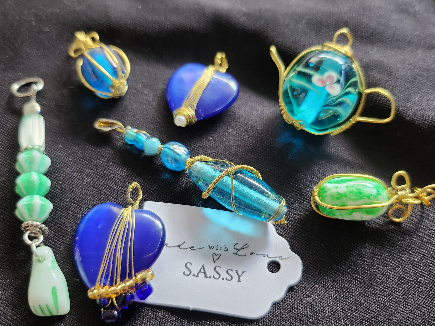 Handcrafted Wire Wrapped Pendants