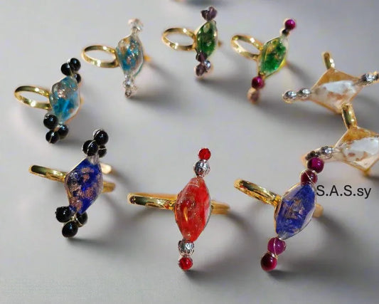 Vivid Cocktail Ring - Sassy by Sharmin Aziz