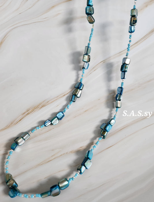 Azure Cascade Necklaces