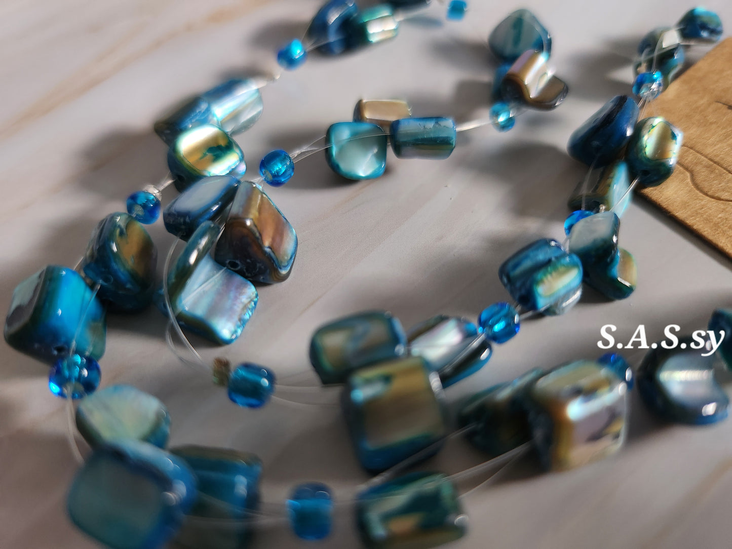 Azure Cascade Necklaces