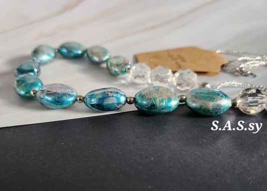 Turquoise Gleam Necklace