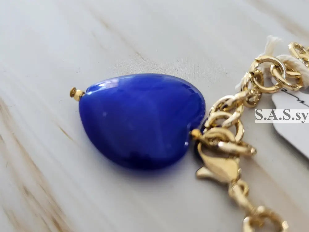 Blue Charm Bracelet B07 Bracelet