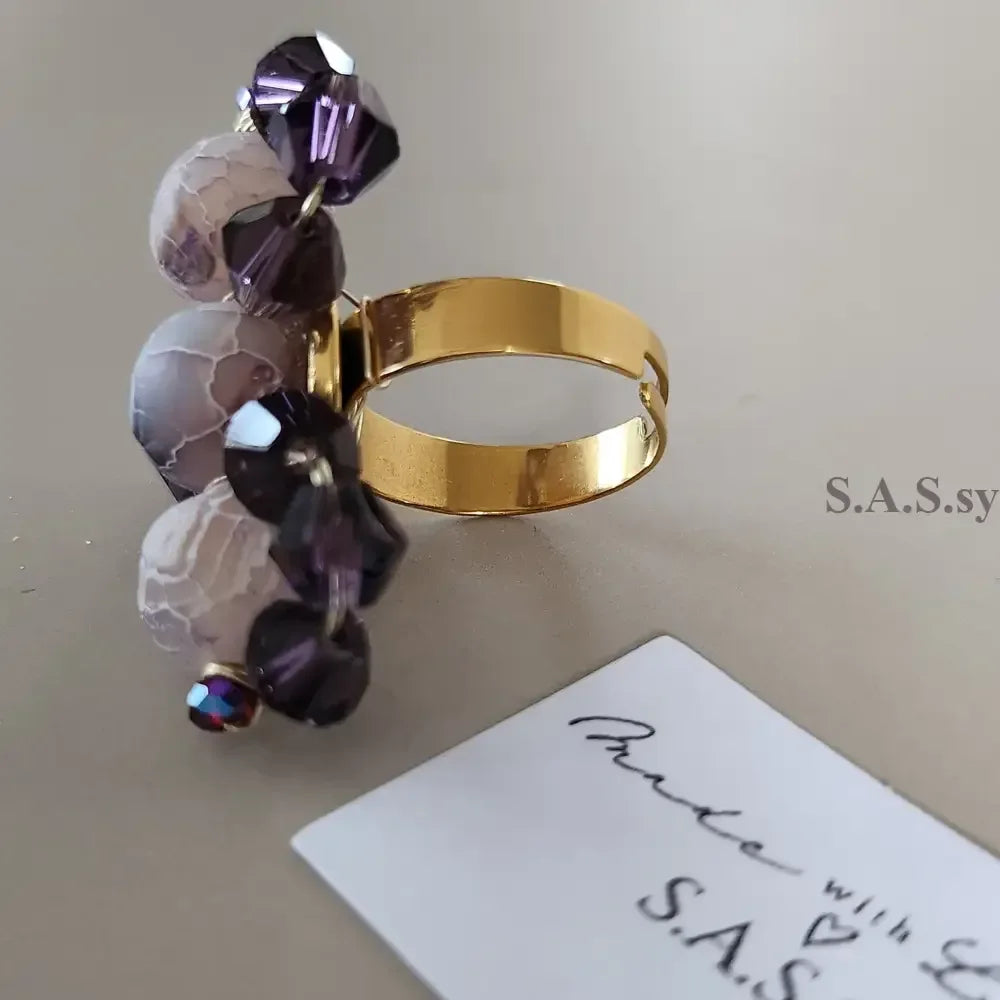 Celestial Gem Ring - Sassy by Sharmin Aziz