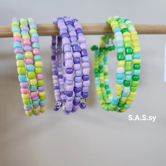 Colour Pop Bangle Bracelets - Sassy by Sharmin Aziz