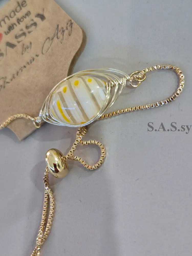 Evil Eye Chain Bracelet - Sassy by Sharmin Aziz
