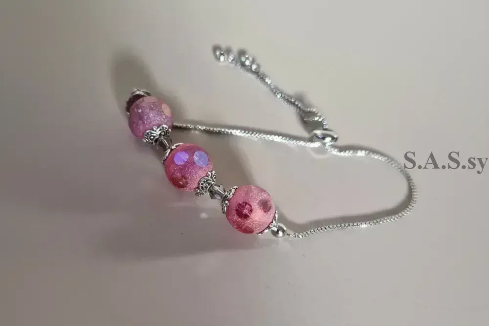 Three Dot Chain Bracelet - Sassy by Sharmin Aziz