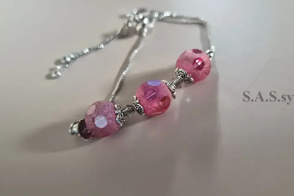 Three Dot Chain Bracelet - Sassy by Sharmin Aziz