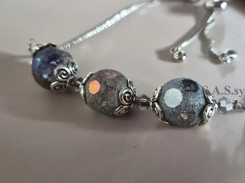 Three Dot Chain Bracelet - Sassy by Sharmin Aziz
