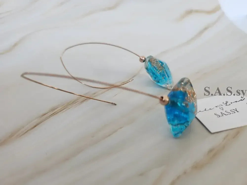 Vibrant Geometric Earrings - Sassy by Sharmin Aziz