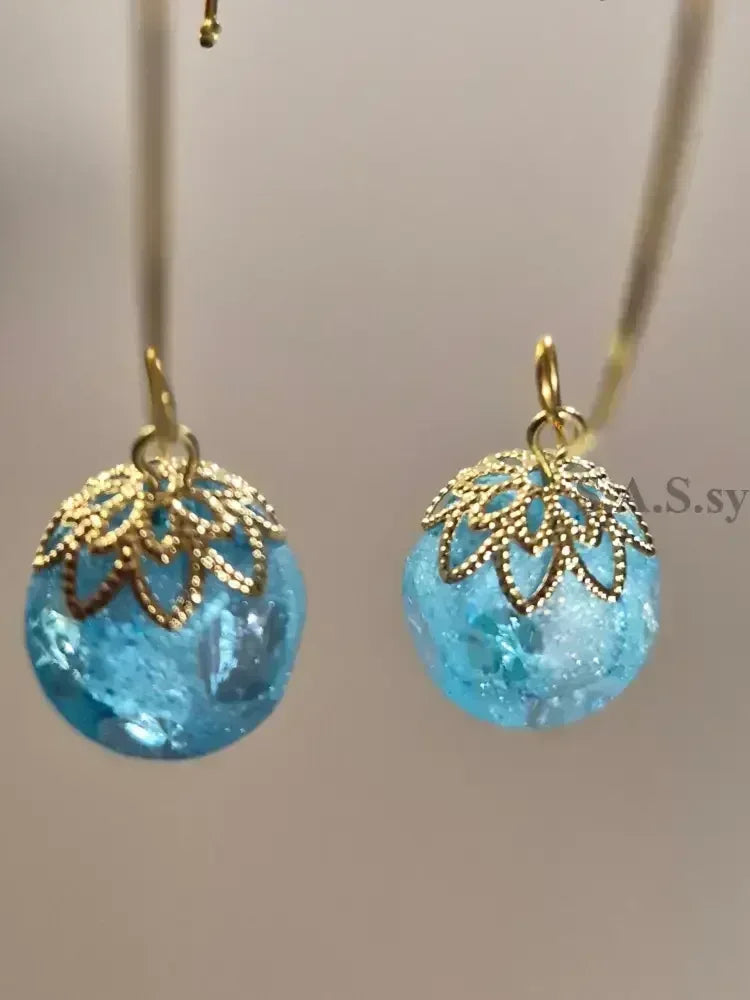 Dot Hoop Earrings - Handcrafted Glass Bead Statement Hoops - Sassy by Sharmin Aziz