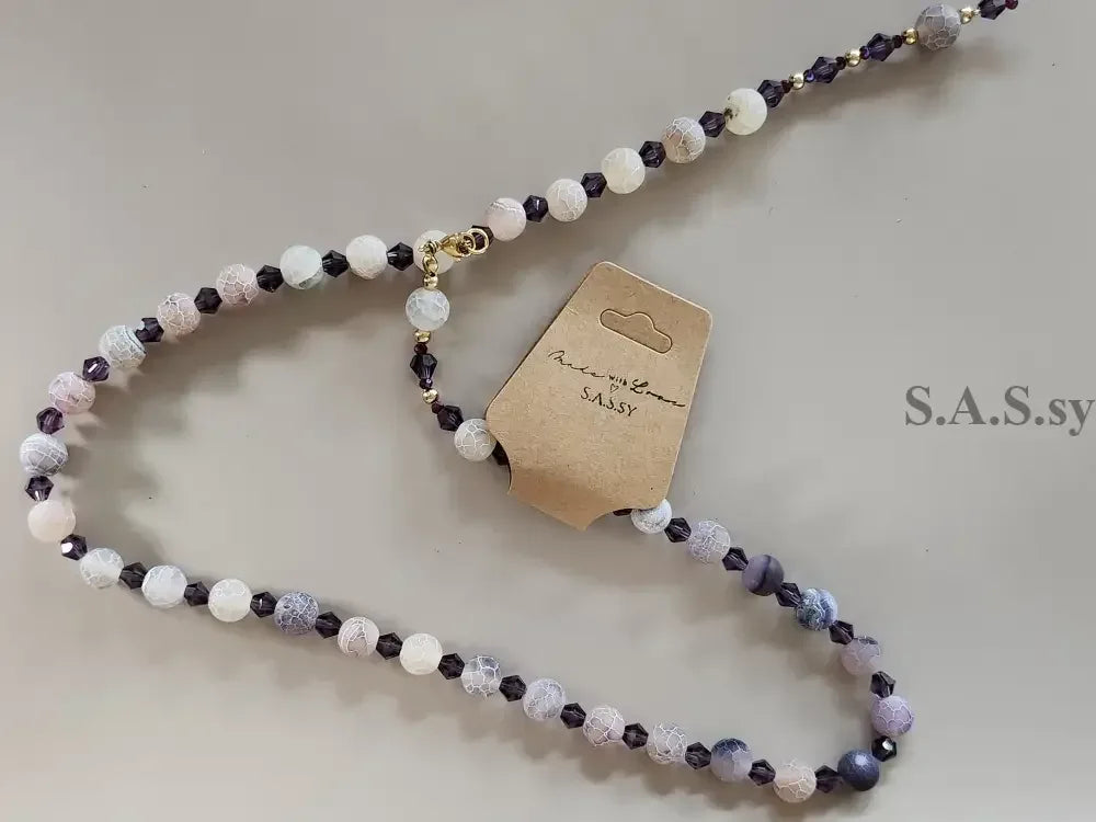 Celestial Dream Gemstone Necklace - Sassy by Sharmin Aziz