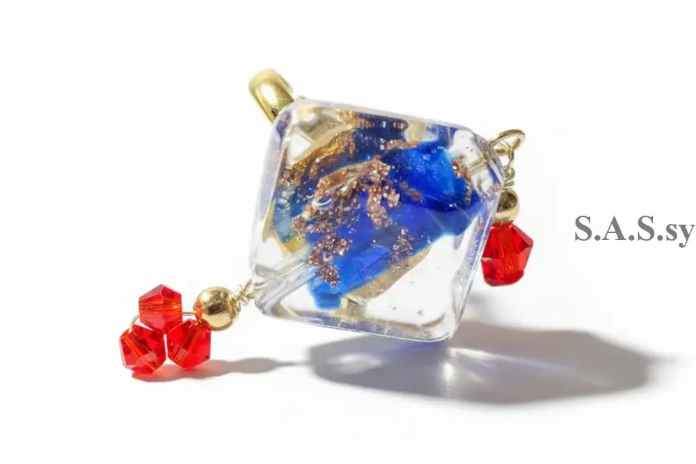 Blue Charm Ring - Sassy by Sharmin Aziz