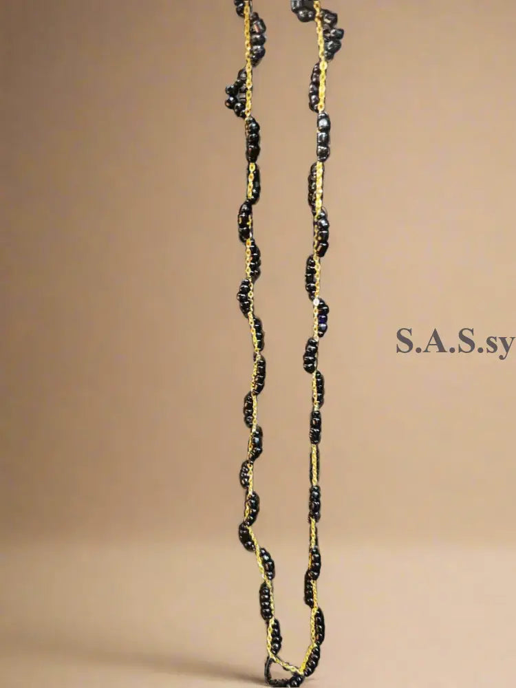 Black Wave Long Chains N08