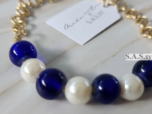 Blue Charm Bracelet B07 Bracelet