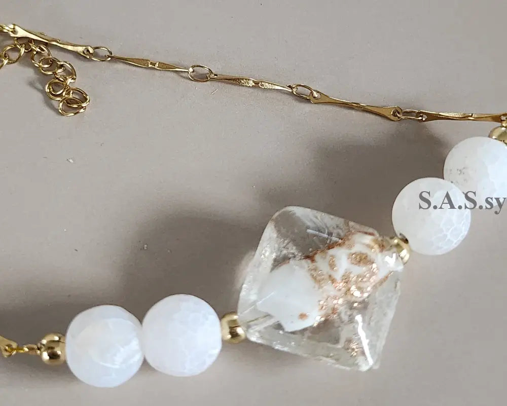 Ethereal Glow Agate Bracelet Bracelet