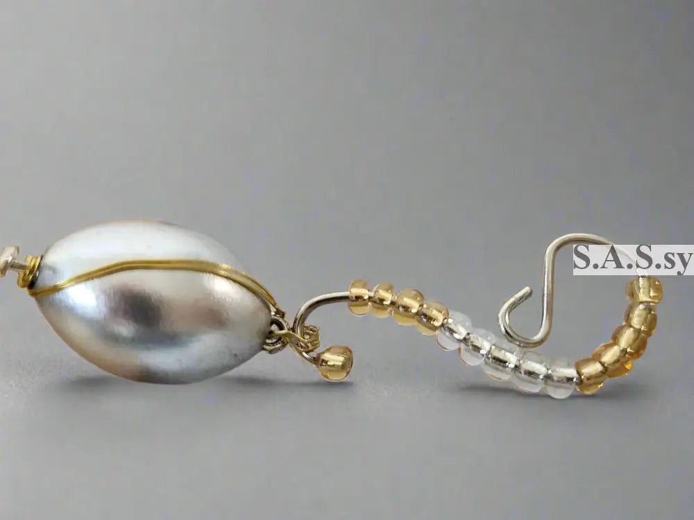 Silver Wire Wrapped Earrings E07 Earrings