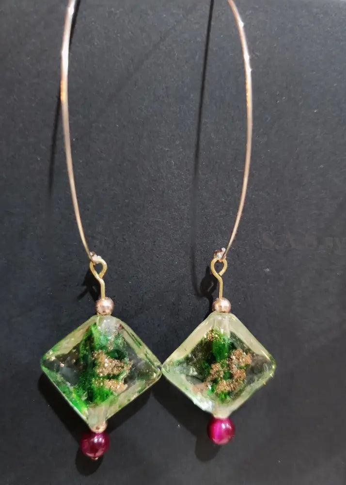 Vibrant Geometric Earrings E16 Earrings