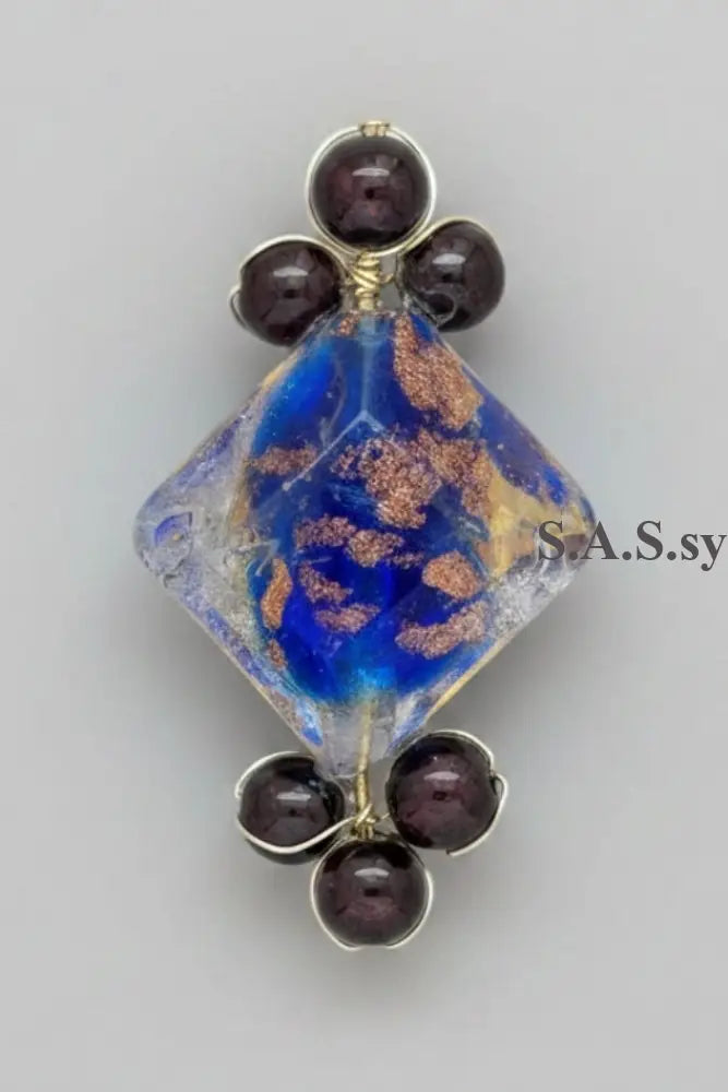 Blue Vivid Cocktail Ring - Sassy by Sharmin Aziz