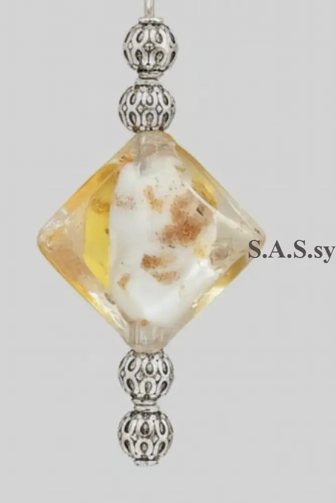 White Vivid Cocktail Ring - Sassy by Sharmin Aziz